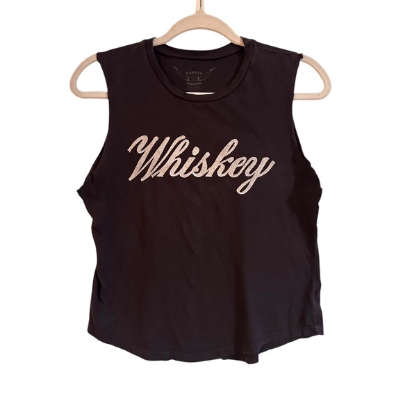 Bandit Brand Whiskey Distressed Sleeveless Tee Medium - Picture 1 of 8